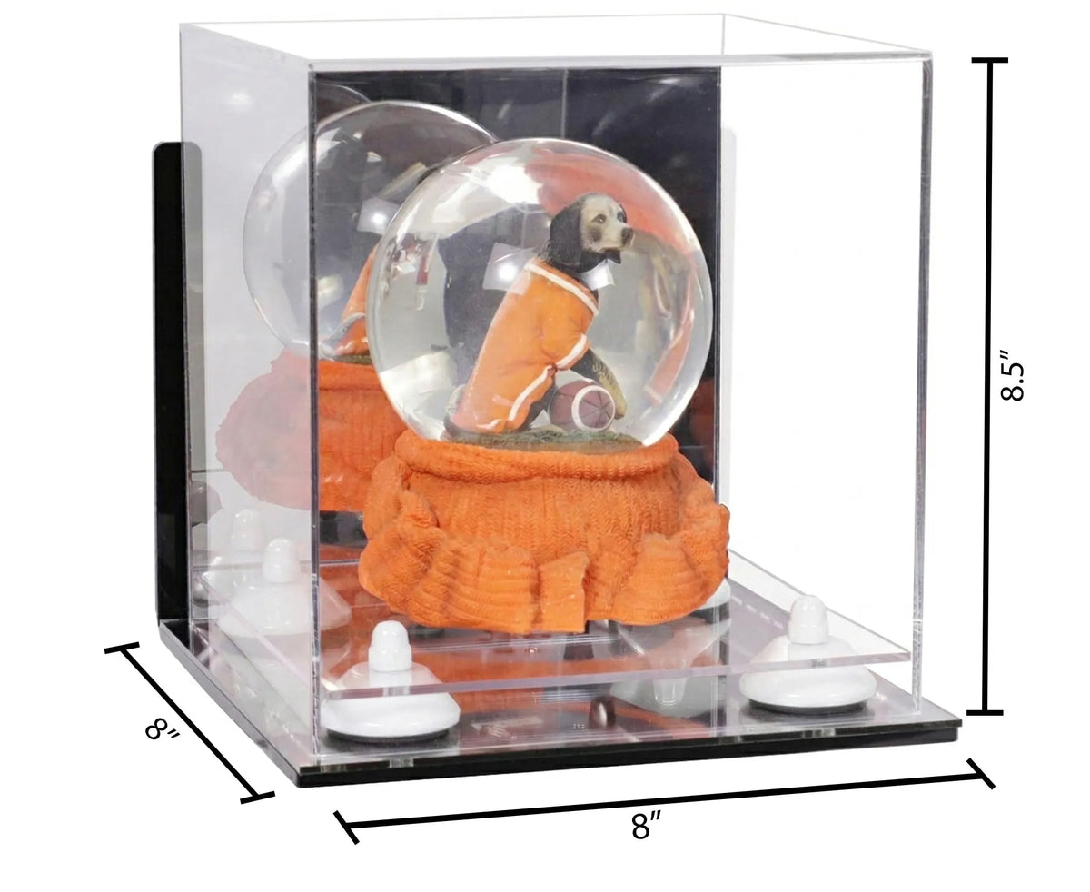 Acrylic Versatile Display Case 8 X 8 X 8.5 Mirror Wall Mount (A015/V03)