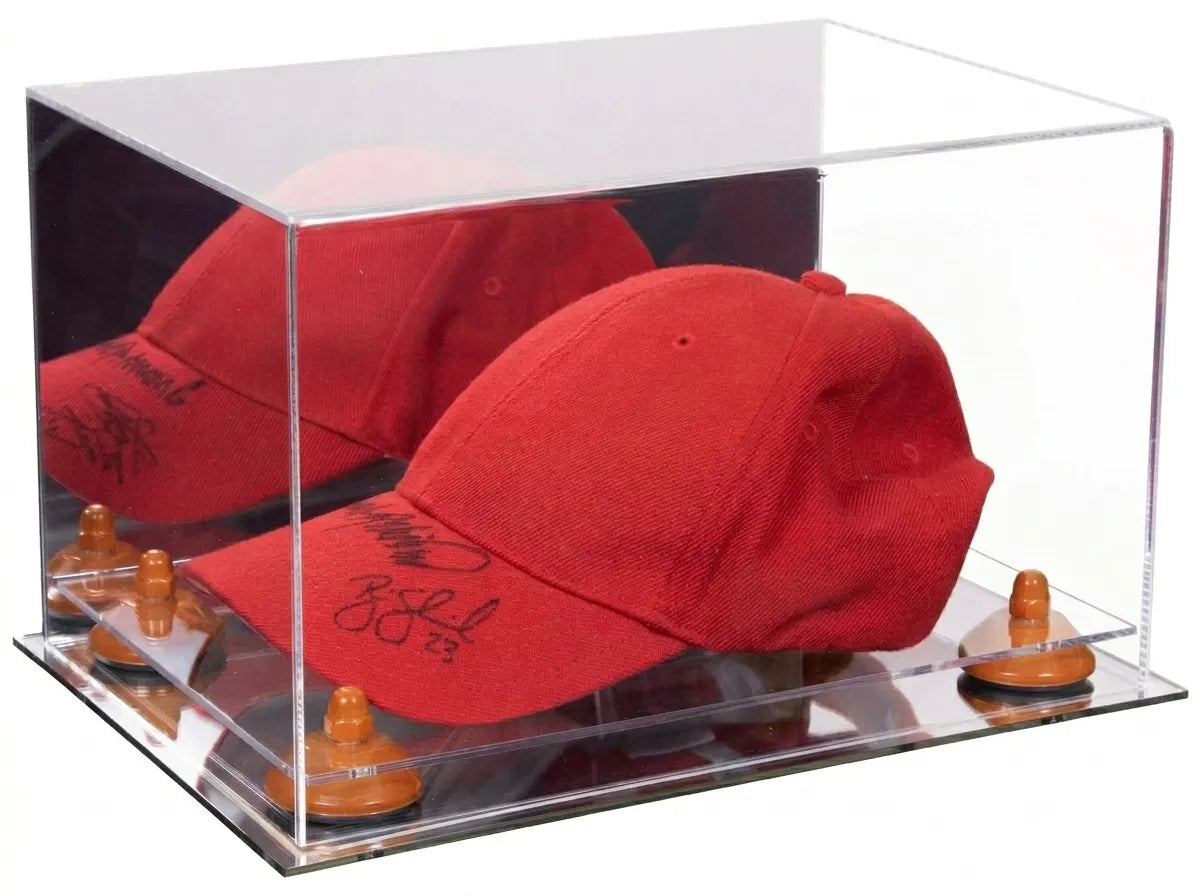Versatile Display Case - Rectangle Box 12 x 8.25 x 7.25 - Mirror No Wall Mounts (A018/V40)