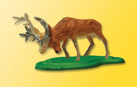 Viessmann 1580 HO Scale Animated Buck Deer with Moving Head -- 14-16 Volt AC or DC