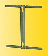 Viessmann 4384 N Scale Universal Holder for Beams on Catenary Tower Masts -- pkg(5)