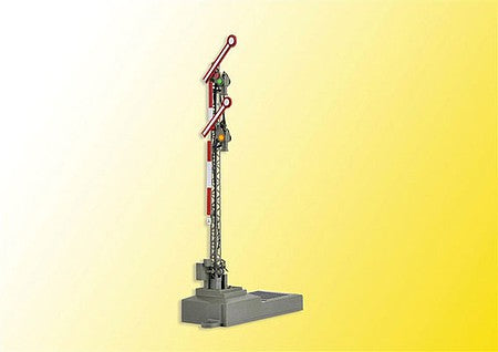 Viessmann 4472 N Scale European LED Semaphore 2-Arm Home Signal with DCC Decoder