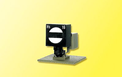 Viessmann 4516 HO Scale Semaphore Dwarf Block Signal -- Movable Disk & Blade