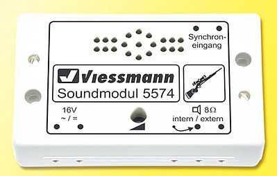 Viessmann 5574 All Scale Sound Module -- Hunter (German Speech in Sound File)