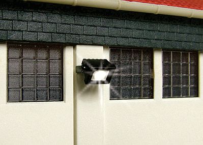 Viessmann 6333 HO Scale Wall Mount Floodlight -- With LEDs