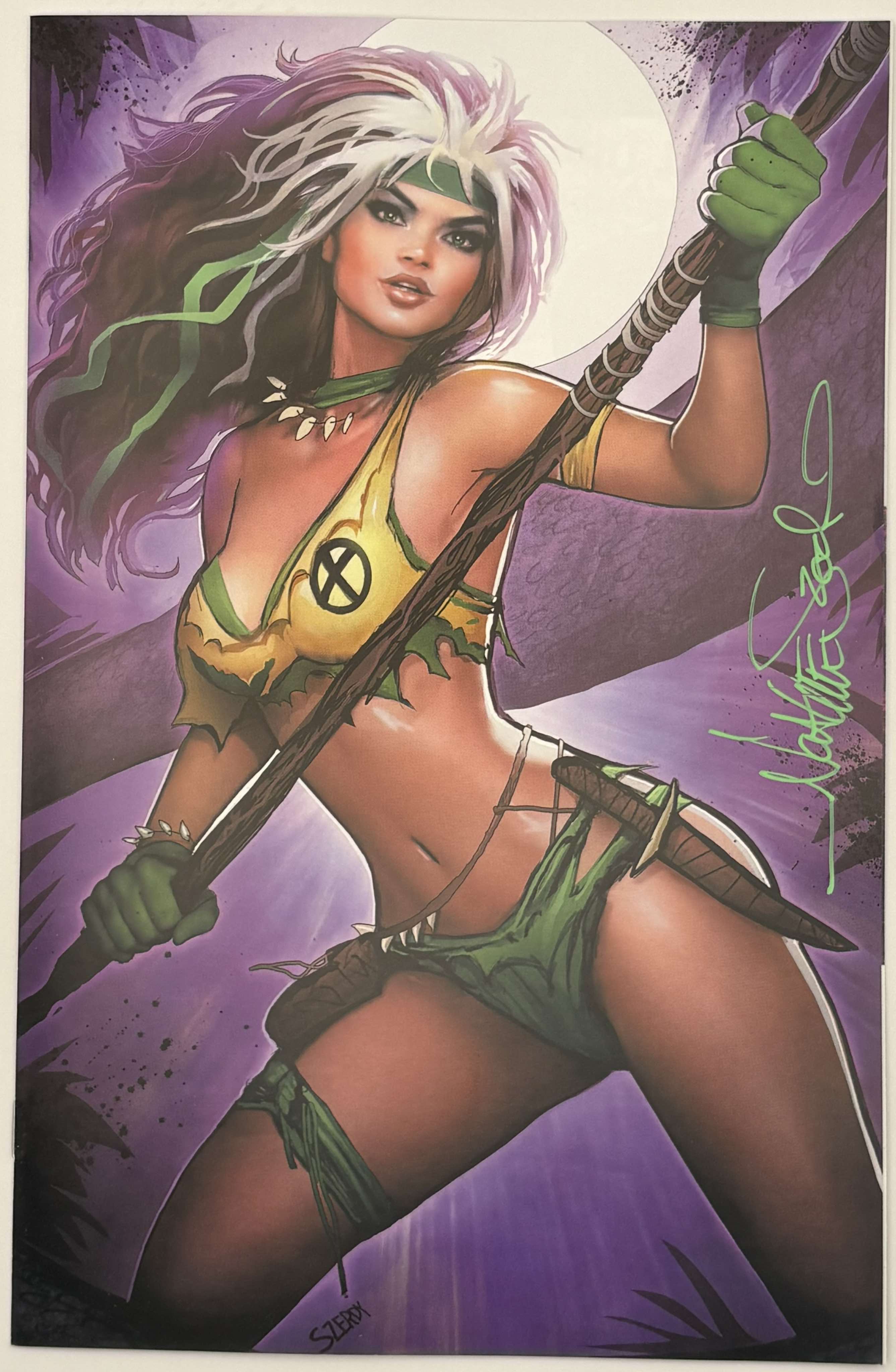 Signed by Nathan Szerdy] Rogue: The Savage Land #1 Unknown Comics Nat
