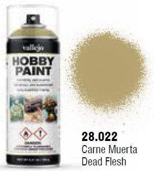 Vallejo 28022 400ml Dead Flesh Fantasy Acrylic Hobby Paint Spray
