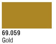 Vallejo 69059 17ml Bottle Gold Mecha Color (6/Bx)