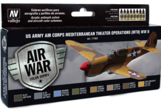 Vallejo 71183 17ml Bottle WWII US Army Air Corps Mediterranean Theater Operation