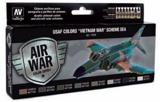 Vallejo 71204 17ml Bottle USAF Vietnam War SEA (South East Asia) Model Air Paint