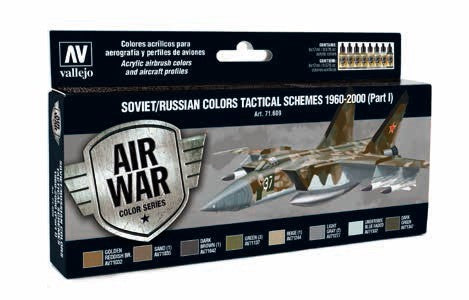 Vallejo 71609 17ml Bottle Soviet/Russian Tactical Schemes 1960-2000 Part I Model