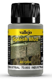 Vallejo 73803 40ml Bottle Industrial Splash Mud Weathering FX