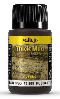 Vallejo 73808 40ml Bottle Russian Thick Mud Weathering FX
