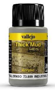 Vallejo 73809 40ml Bottle Industrial Thick Mud Weathering FX
