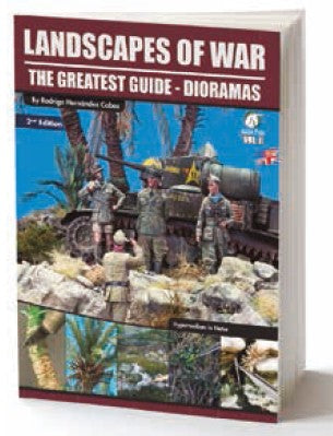 Vallejo 75009 Landscapes of War The Greatest Guide Dioramas Vol.II: Hyperrealism