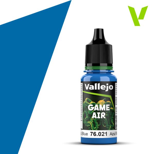 Vallejo 76021 18ml Bottle Magic Blue Game Air (6/Bx)