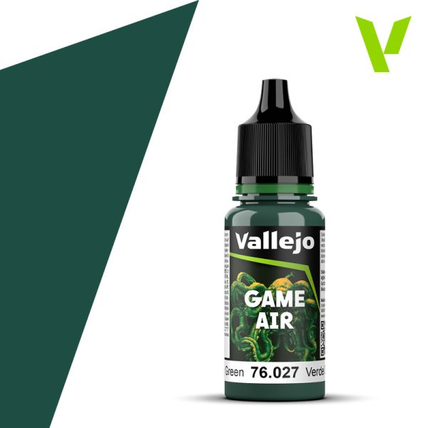 Vallejo 76027 18ml Bottle Scurvy Green Game Air (6/Bx)