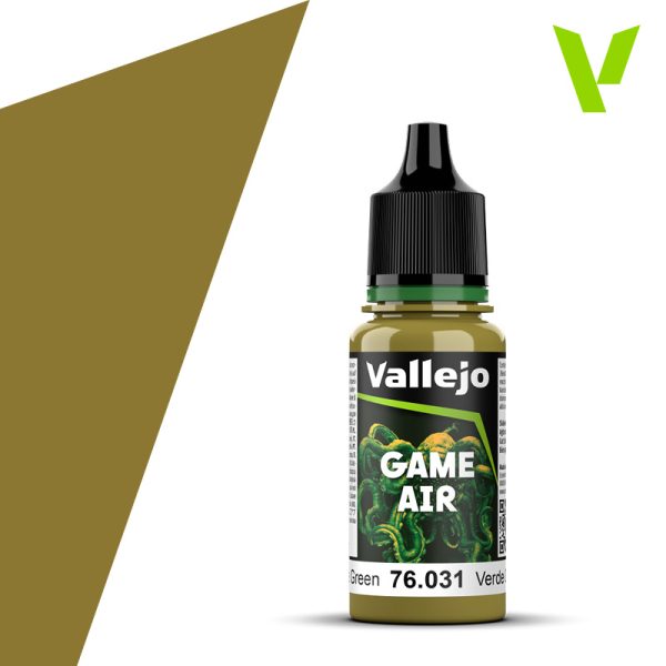 Vallejo 76031 18ml Bottle Camouflage Green Game Air (6/Bx)