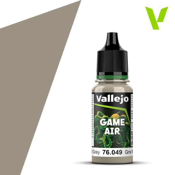 Vallejo 76049 18ml Bottle Stonewall Grey Game Air (6/Bx)