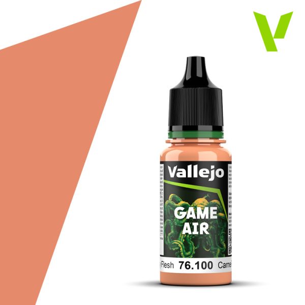 Vallejo 76100 18ml Bottle Rosy Flesh Game Air (6/Bx)