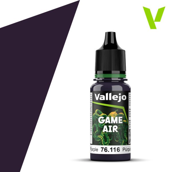 Vallejo 76116 18ml Bottle Midnight Purple Game Air (6/Bx)