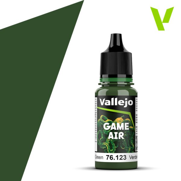 Vallejo 76123 18ml Bottle Angel Green Game Air (6/Bx)