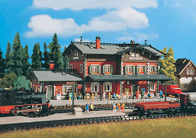 Vollmer 43505 HO Scale Waldbronn Station -- 12-1/2 x 6" 31 x 15cm