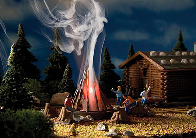 Vollmer 43667 HO Scale Campfire - Kit -- To Illuminate Fire use 769-5273 Mini LED Fire Blinker