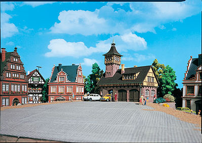 Vollmer 43756 HO Scale Maintenance Depot -- 5-1/2 x 3-1/8 x 6-5/8" 14 x 8 x 17cm