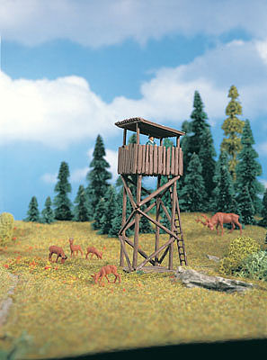 Vollmer 43795 HO Scale Hunter's Raised Hide-Away -- 1-3/16 x 1-3/16" 3 x 3cm