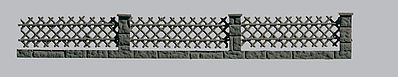 Vollmer 45011 HO Scale Ornate Fence -- Approximately 74-3/4" 190cm long