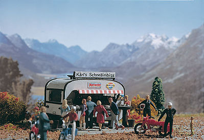 Vollmer 45135 HO Scale Food stand