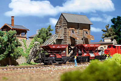 Vollmer 45635 HO Scale Gravel Loader Kit -- 15.0 x 13.0 x 13.2cm