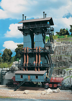 Vollmer 45725 HO Scale Lime Works -- 5-13/16 x 5-13/64 x 12-5/8" 14.5 x 13 x 31.5cm