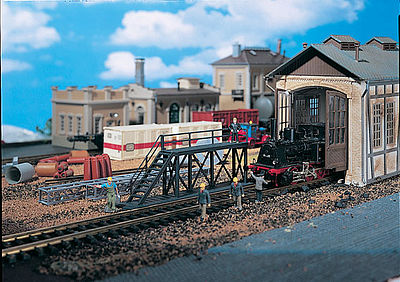Vollmer 45749 HO Scale Engine Repair Stage -- 4-3/4 x 25/32 x 1-3/4" 12 x 2 x 4.4cm