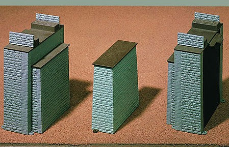 Vollmer 47810 N Scale Bridge Pier Kit -- 1-3/4 x 3/4" 4.5 x 2cm