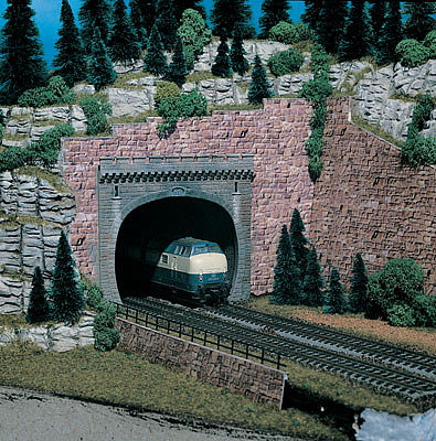 Vollmer 47812 N Scale Double Track Tunnel Portal
