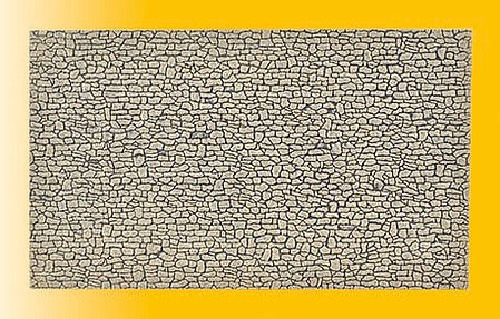 Vollmer 48224 HO Scale Random/Crushed Stone Wall Sheet - Stone Art -- 11 x 6-7/16" 28 x 16.3cm