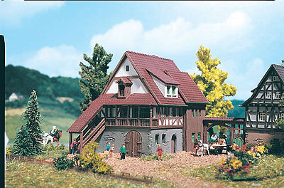 Vollmer 49531 Z Scale Farmhouse -- 3-1/8 x 2-1/4" 8 x 5.8cm