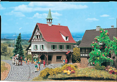 Vollmer 49532 Z Scale Small City Hall -- 2 x 1-1/2" 5 x 3.8cm