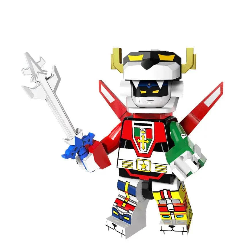 Lion Mech Defender Custom Minifig