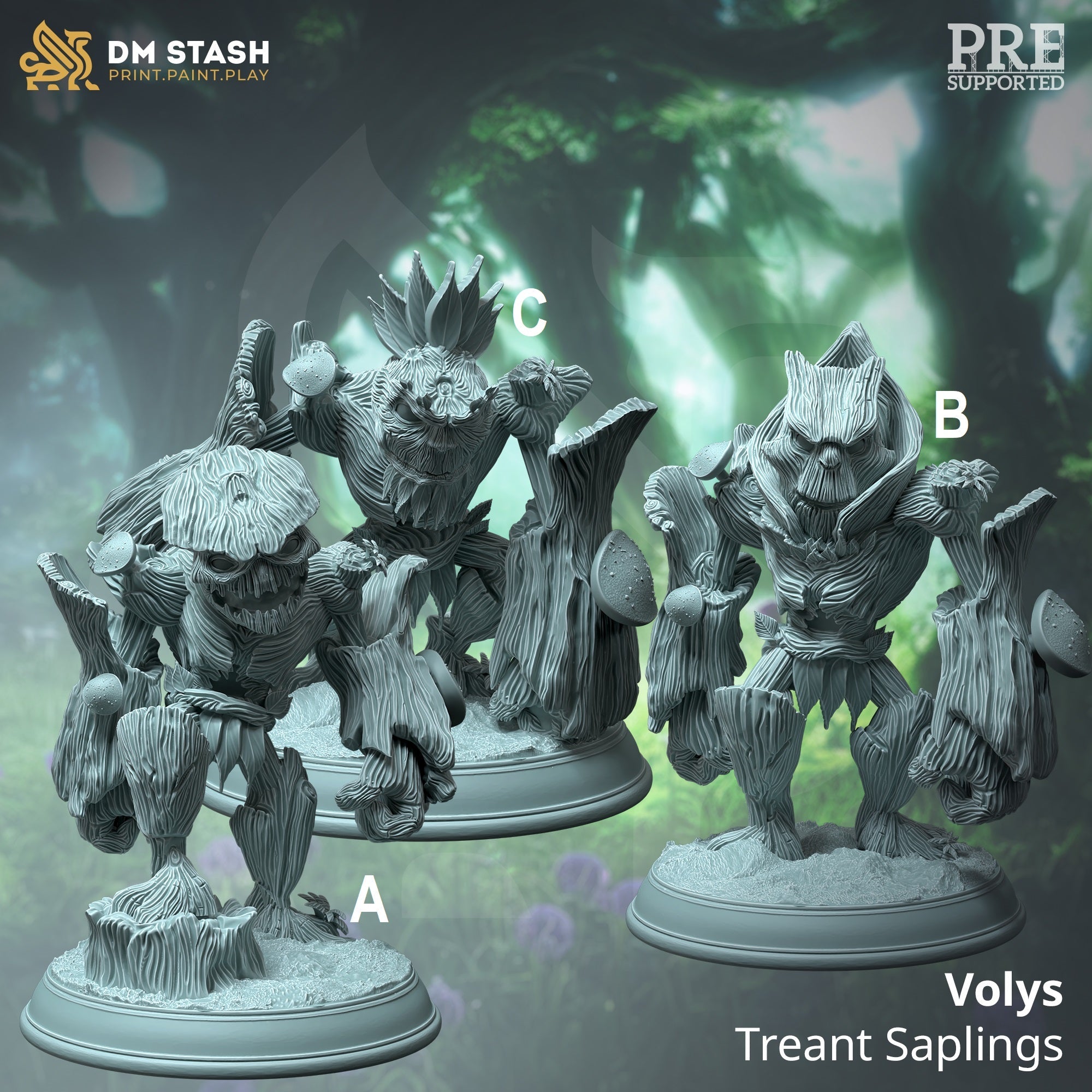 Volys, Treant Saplings