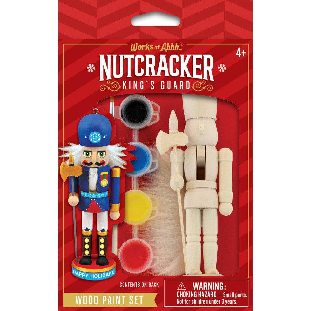 Nutcracker King's Guard Ornament Wood Paint Kit