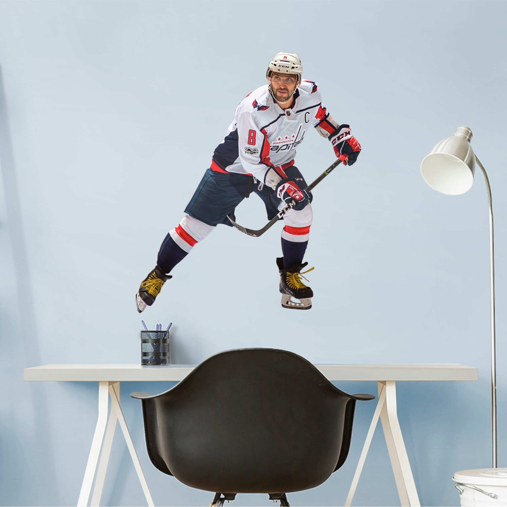 Alex Ovechkin - RealBig Collection - Official NHL - Washington Capitals - Reusable Vinyl Wall Decals #1