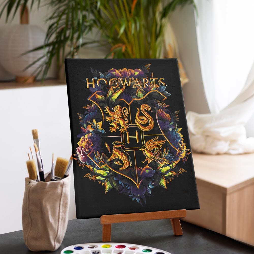Hogwarts Crest - Paint By Numbers Kit
