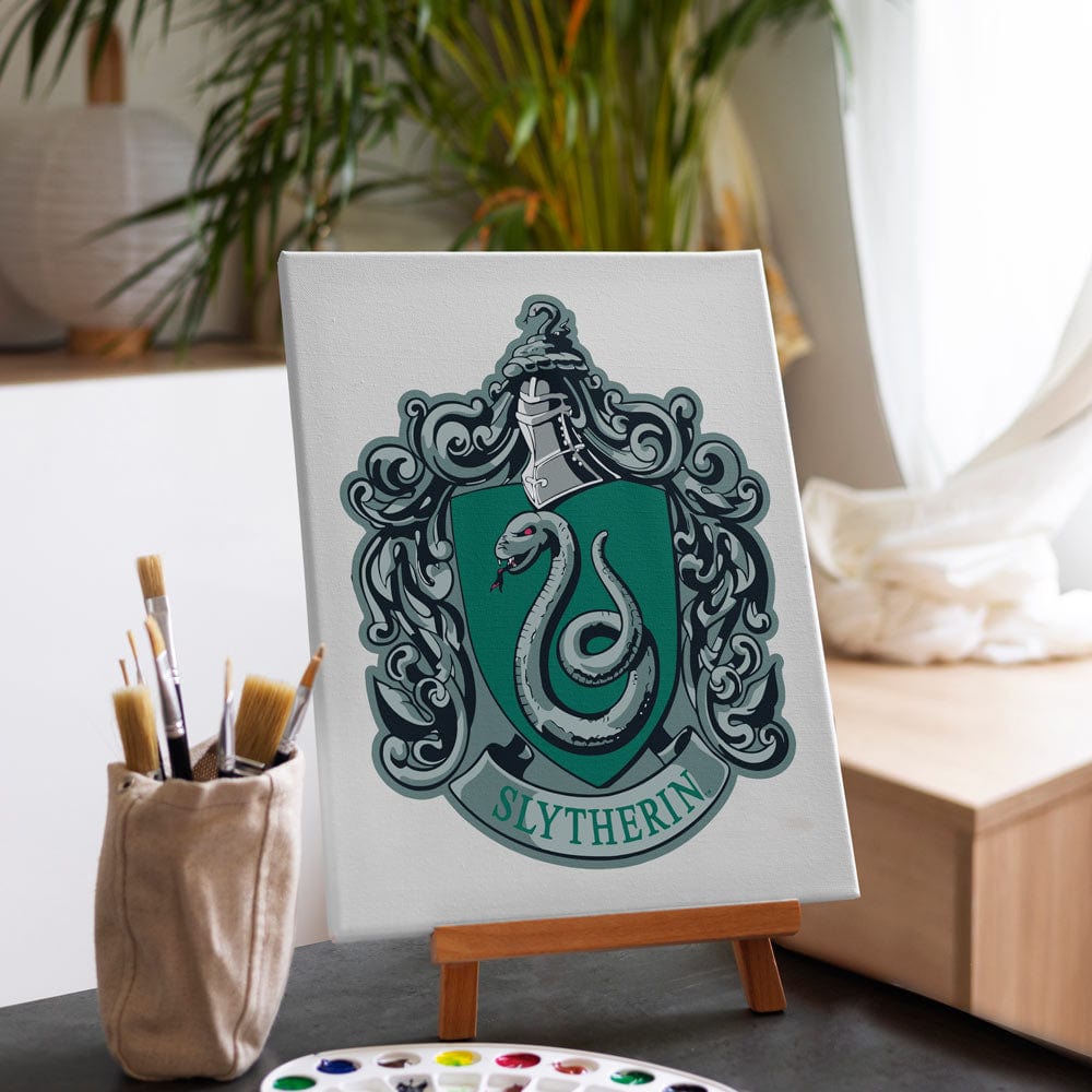 Slytherin Crest - Paint By Numbers Kit