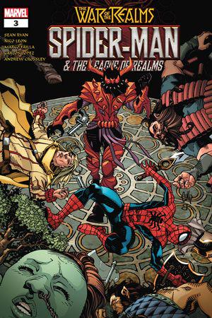 WAR OF REALMS SPIDER-MAN & THE LEAGUE OF REALMS #3 CULLY HAMNER VAR (06/19/2019)