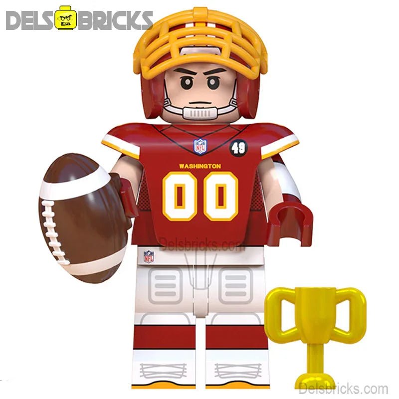 Washington Commanders NFL Football Teams Lego Minifigures Custom Toys