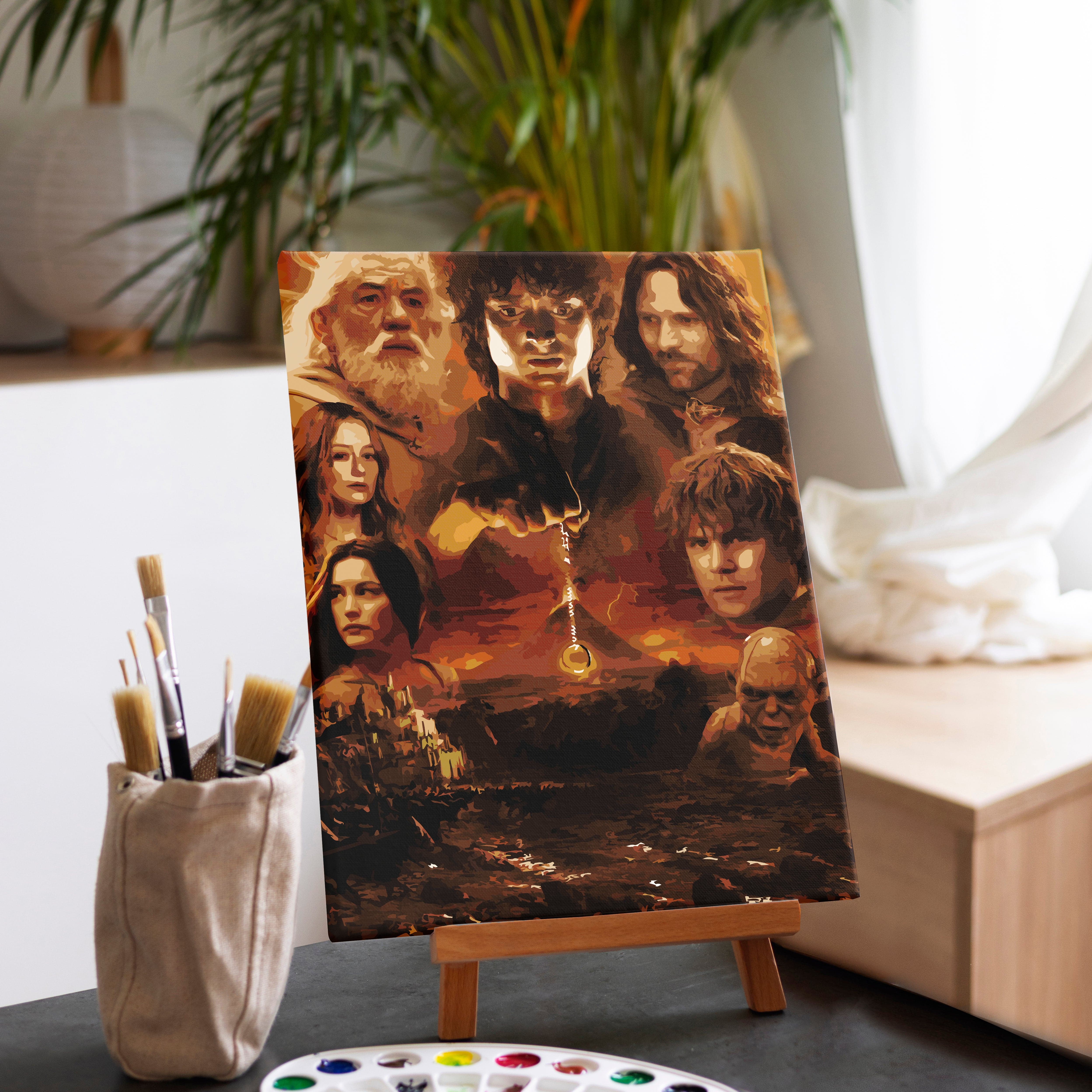 The Lord of the Rings - Paint By Numbers Kit