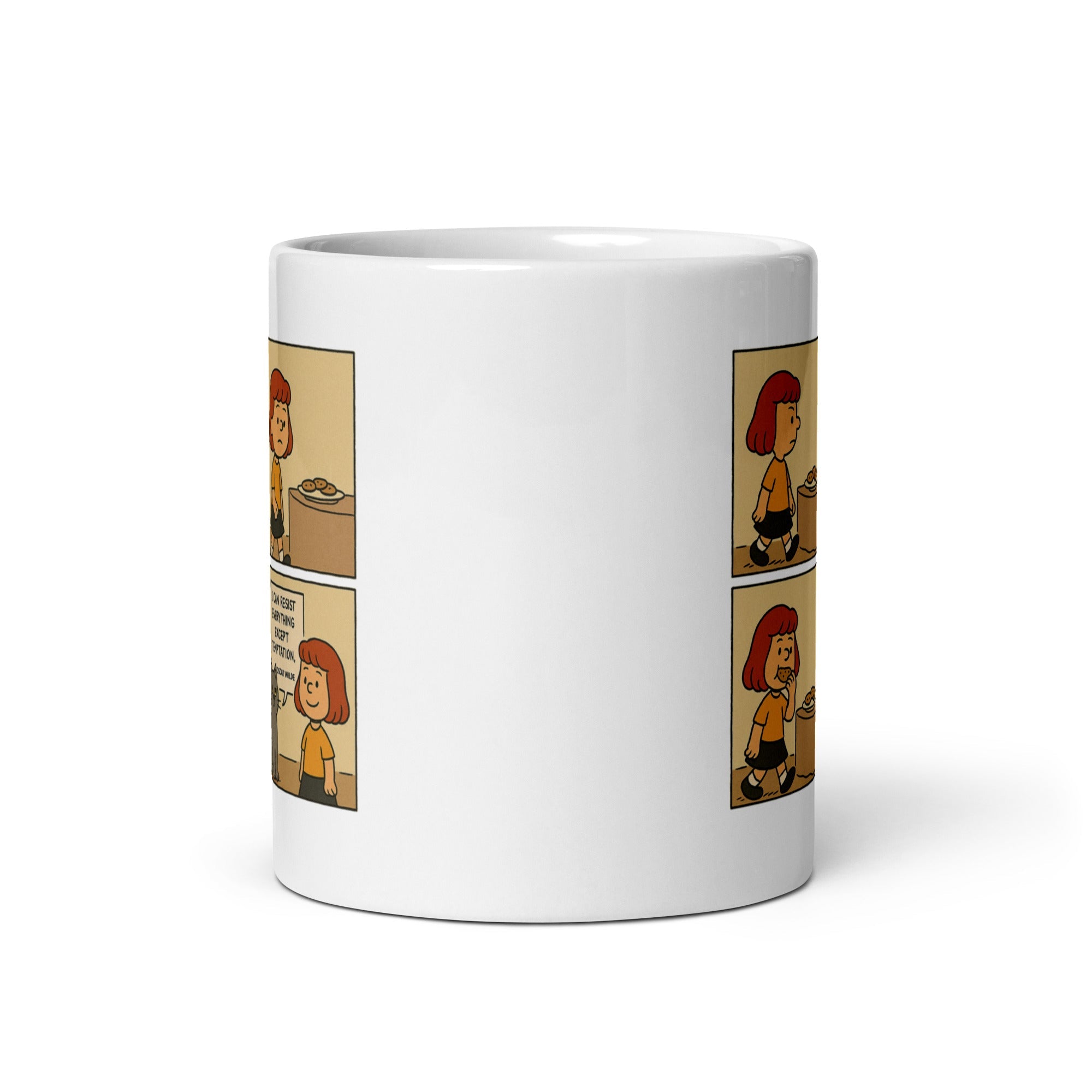 Resisting Temptation Novelty Mug