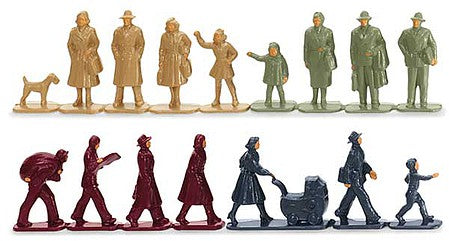 Wiking 1817 HO Scale Figure Set -- pkg(16)